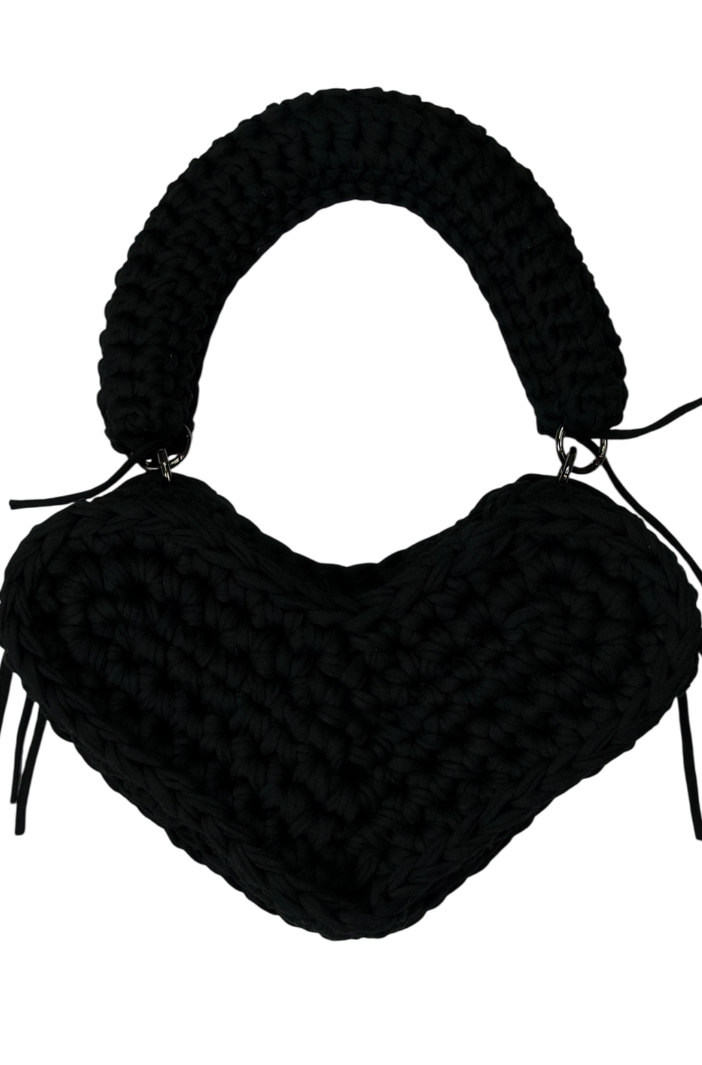 Heart clutch / Black