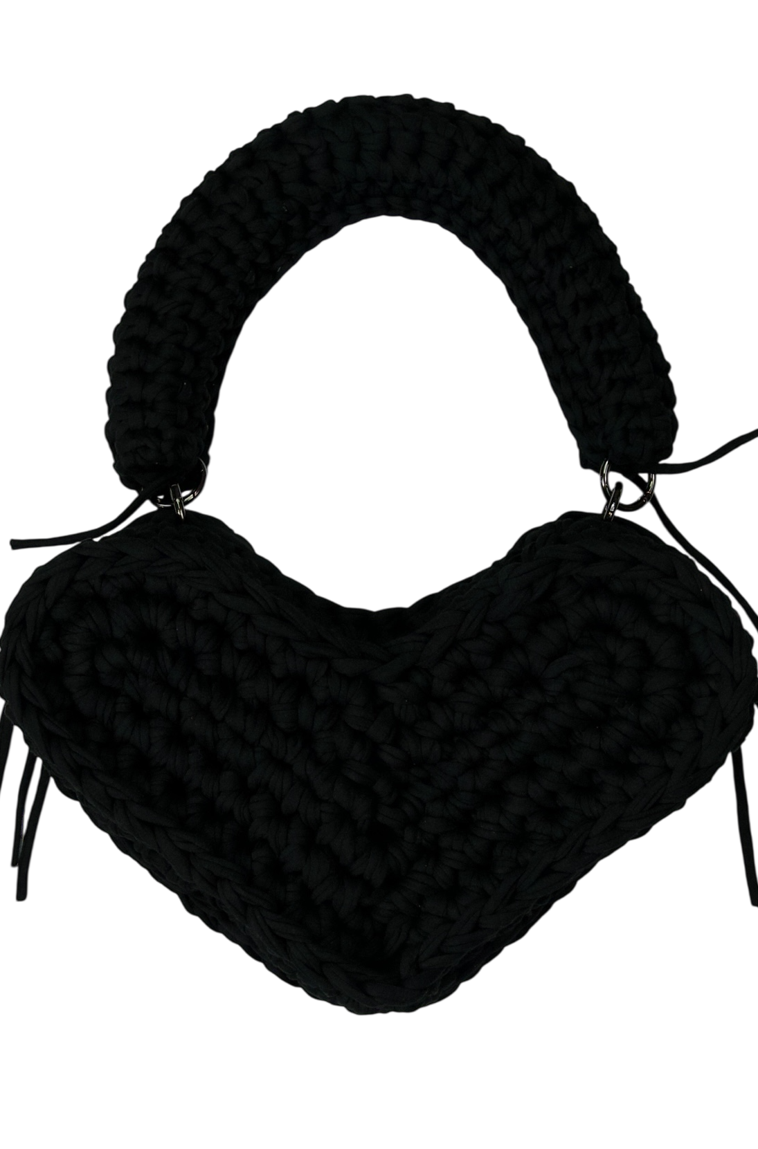 Heart clutch / Black