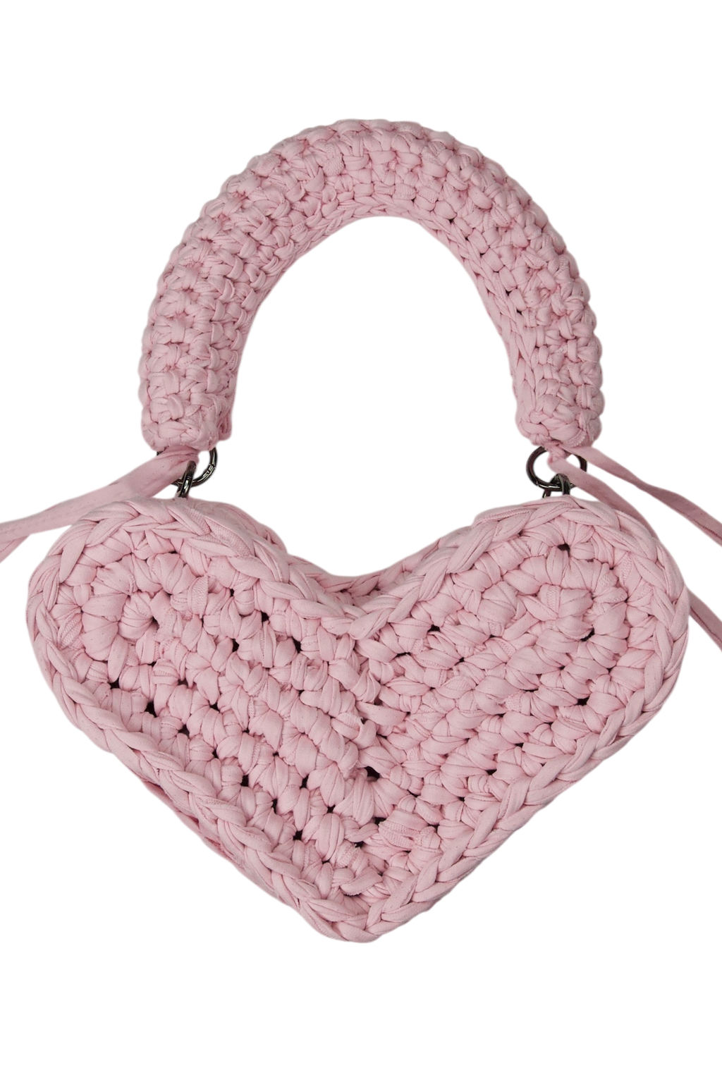 Heart clutch / Baby Pink