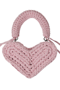 Heart clutch / Baby Pink